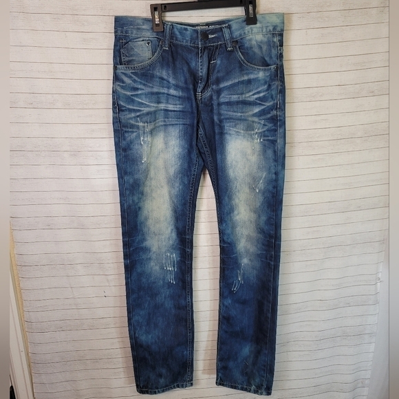 Denis Simachev Boiled Denim Jeans, sz 31 - Picture 5 of 14